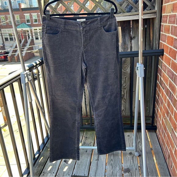 Coldwater Creek Charcoal Gray Bootcut Jeans 16 NWT - Picture 1 of 5